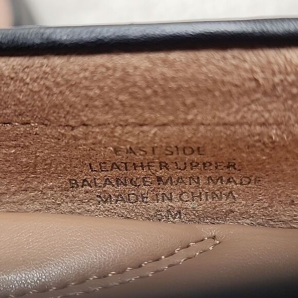 NIB Aerosole Comfortable Women's Loafer in Black Genuine Leather Size 5 - Picture 7 of 8